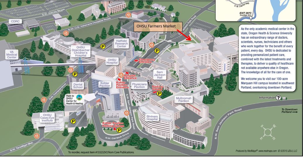 Ohsu Campus Map | Images And Photos Finder